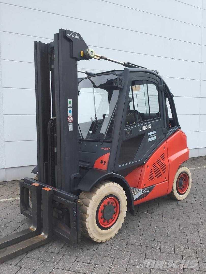 Linde H50T Gázüzemű targoncák