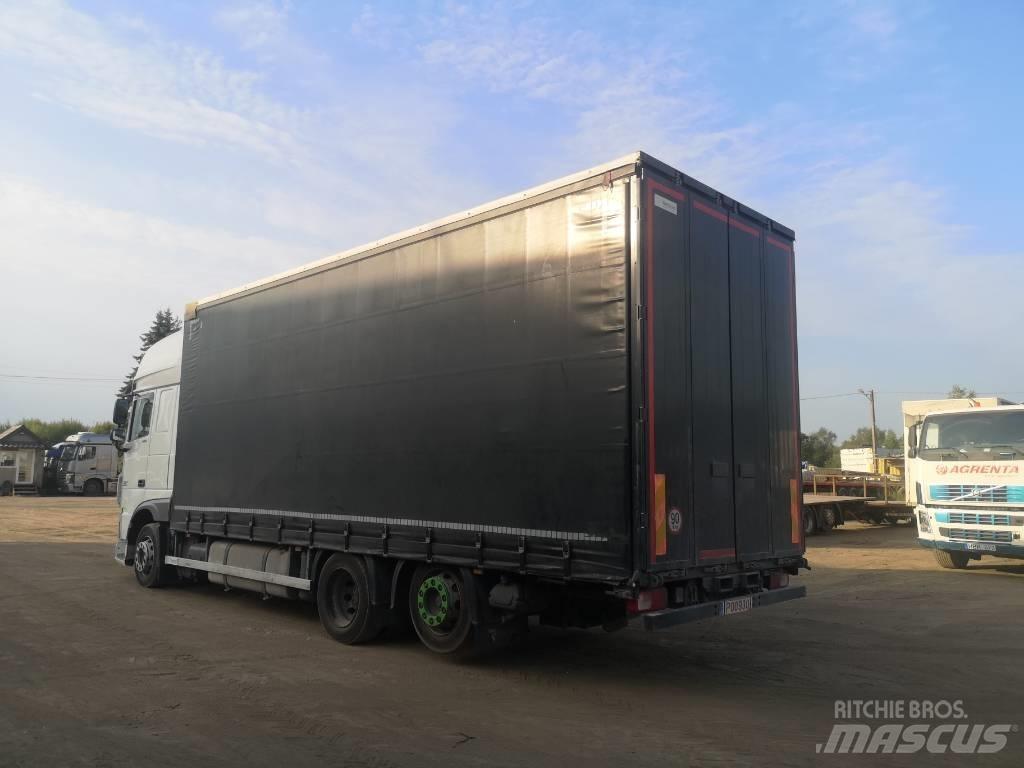 DAF XF 480 6x2 Jumbo Elhúzható ponyvás