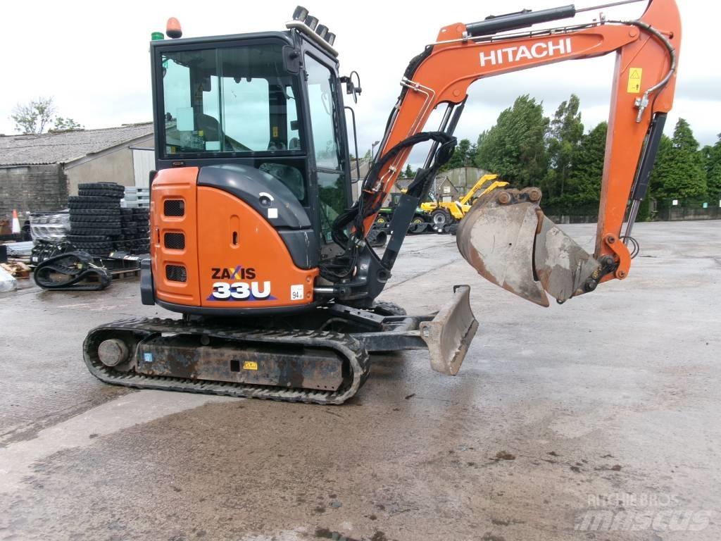 Hitachi Zaxis 33U-6 Mini kotrók < 7t