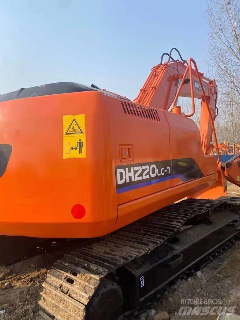 Doosan dh220lc-7 Lánctalpas kotrók