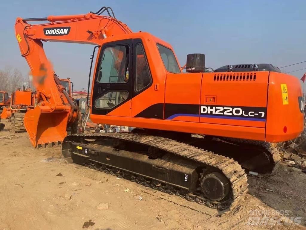 Doosan dh220lc-7 Lánctalpas kotrók
