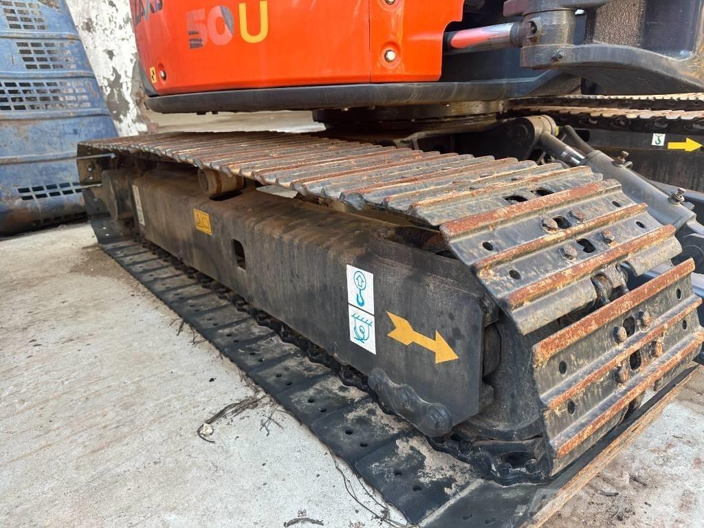 Hitachi ZX 50 U Lánctalpas kotrók