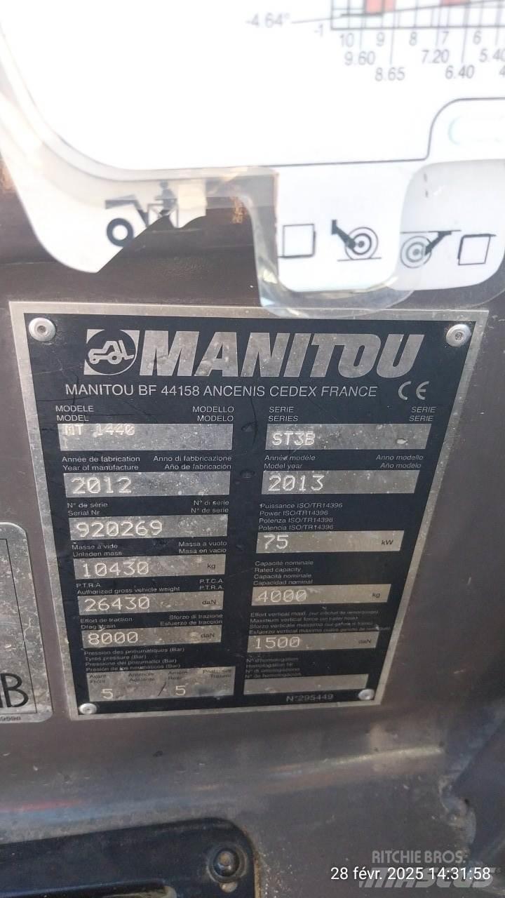 Manitou MT1440 Teleszkópos rakodók