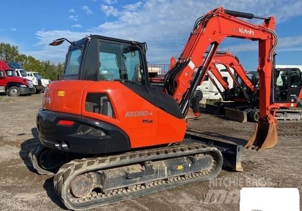 Kubota KX080-4S2 Lánctalpas kotrók