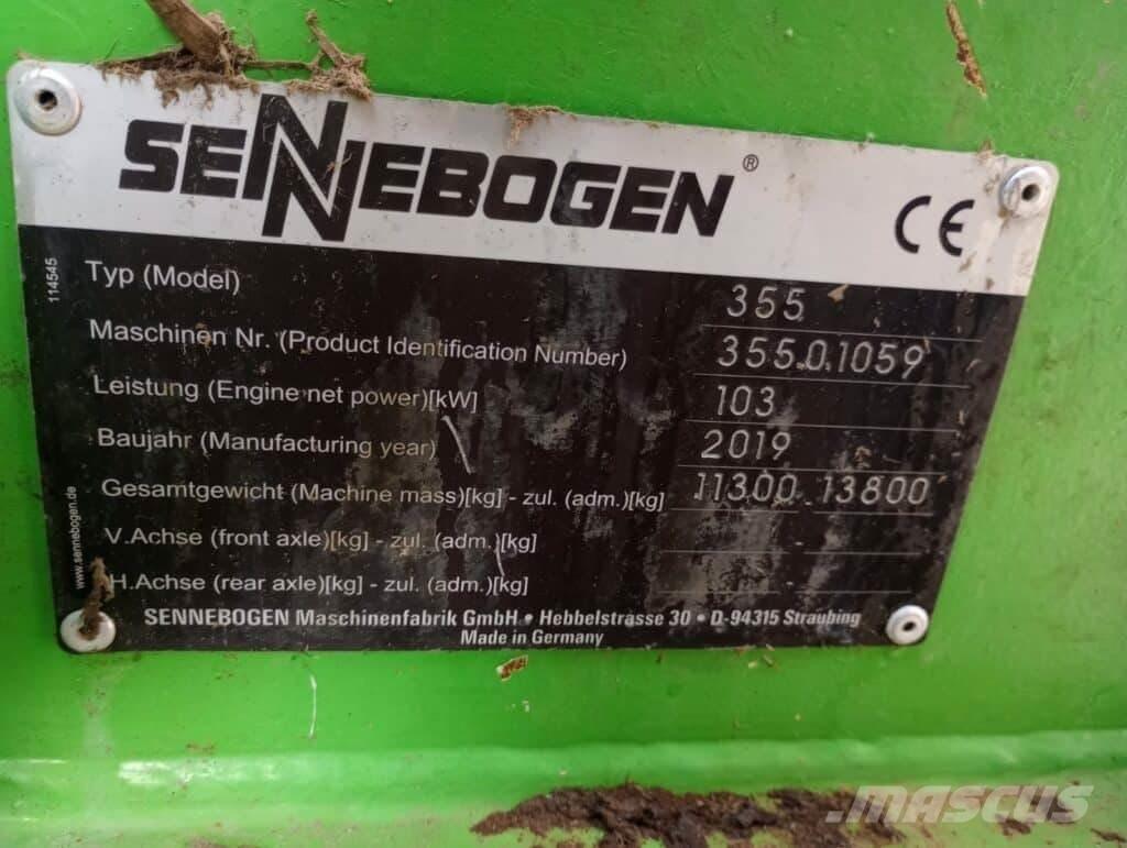 Sennebogen 355E Hulladékkezelő gépek