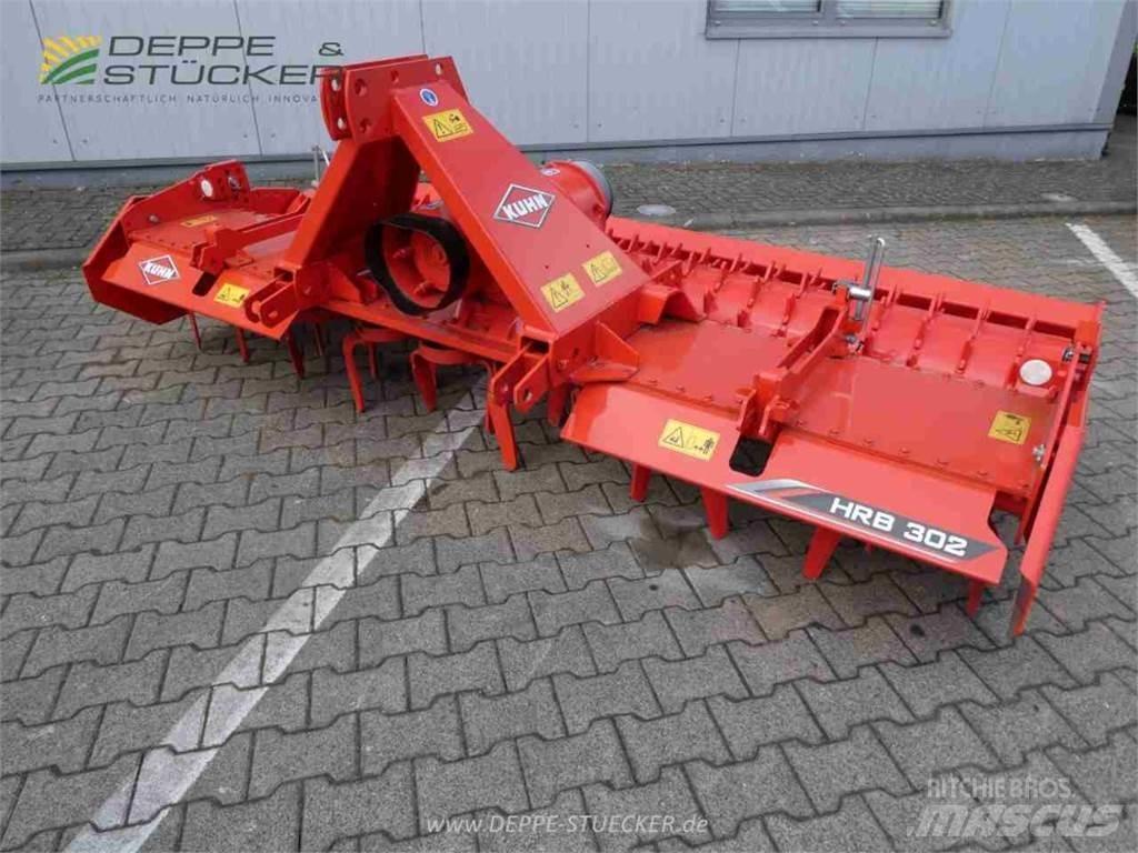 Kuhn HRB 302 D Kardánhajtású ekék és Forgó-boronák