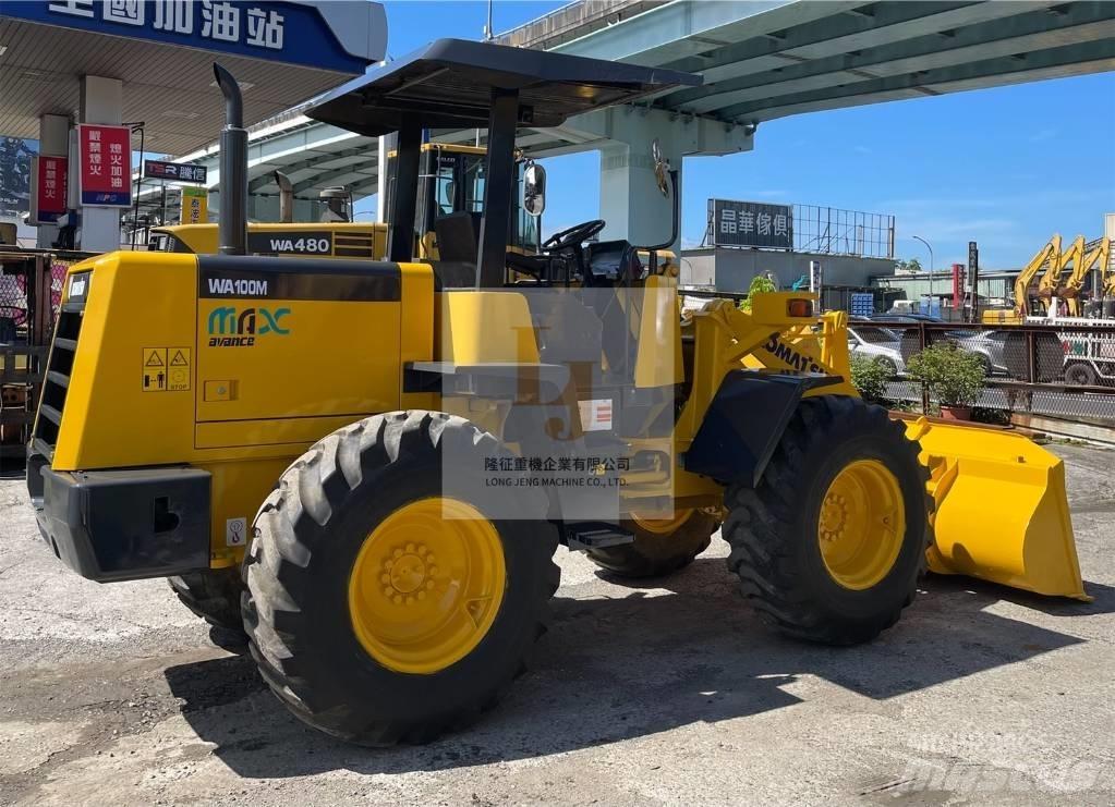 Komatsu WA100M-3 Gumikerekes homlokrakodók