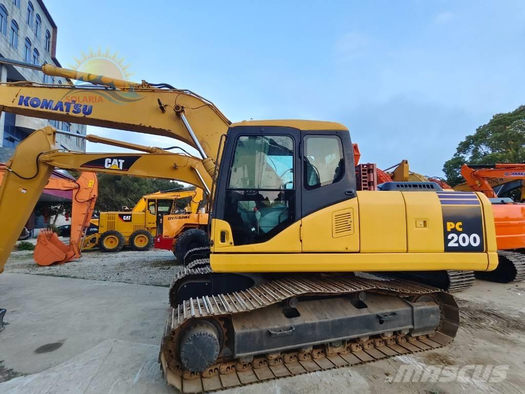 Komatsu PC 200-7 Lánctalpas kotrók