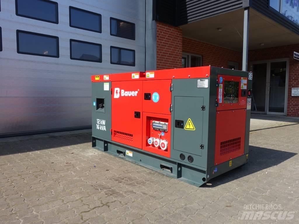 Bauer GFS-12 Dízel áramfejlesztők