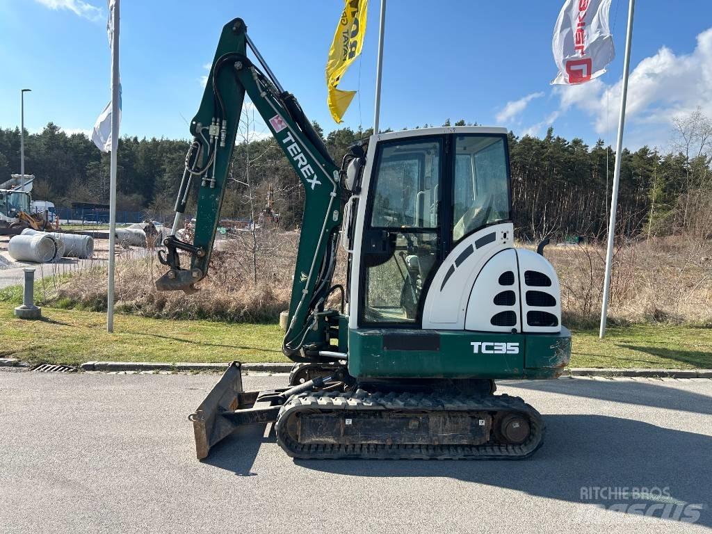 Terex TC 35 Mini kotrók < 7t