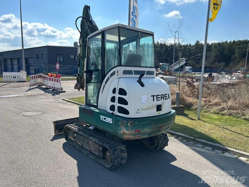 Terex TC 35 Mini kotrók < 7t