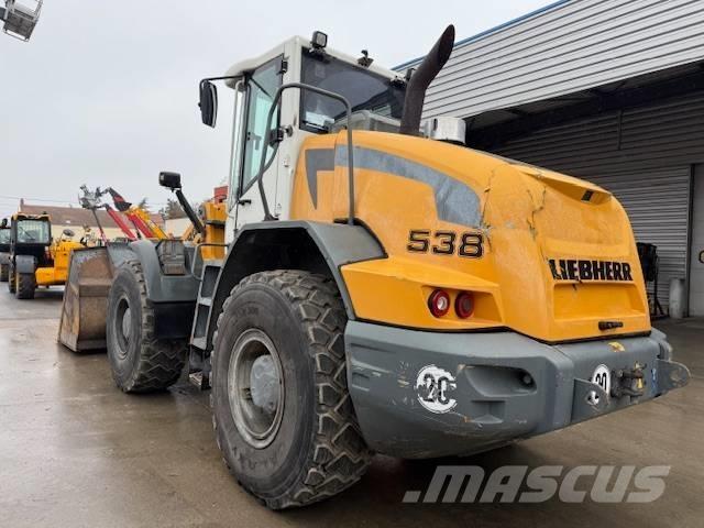 Liebherr L 538 Gumikerekes homlokrakodók