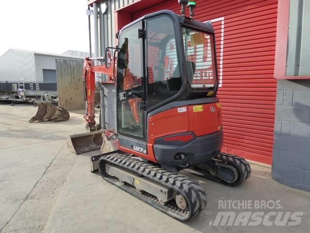 Kubota U 27-4 Mini kotrók < 7t