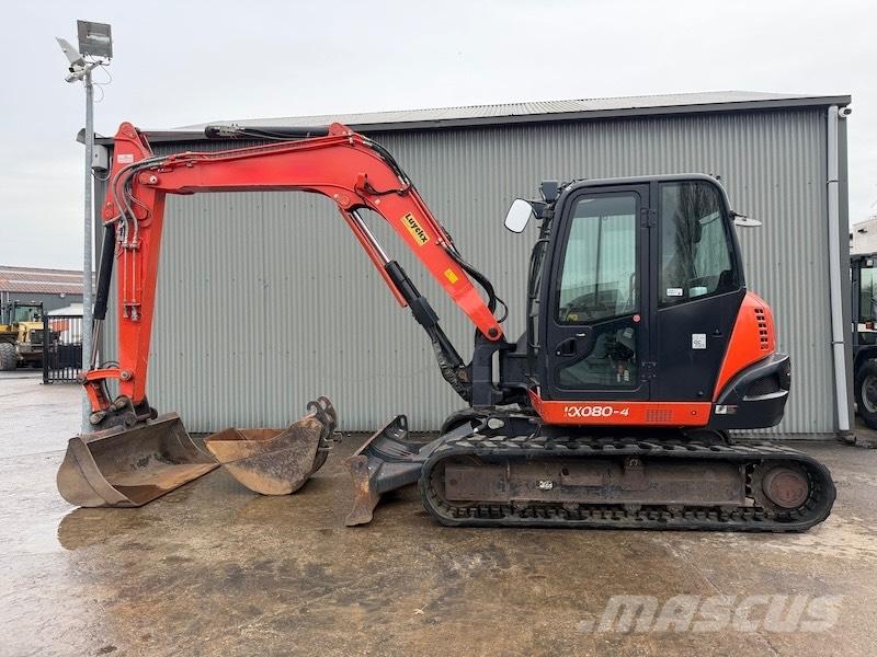 Kubota KX 080-4 Közepes (midi) kotrók 7 t - 12 t
