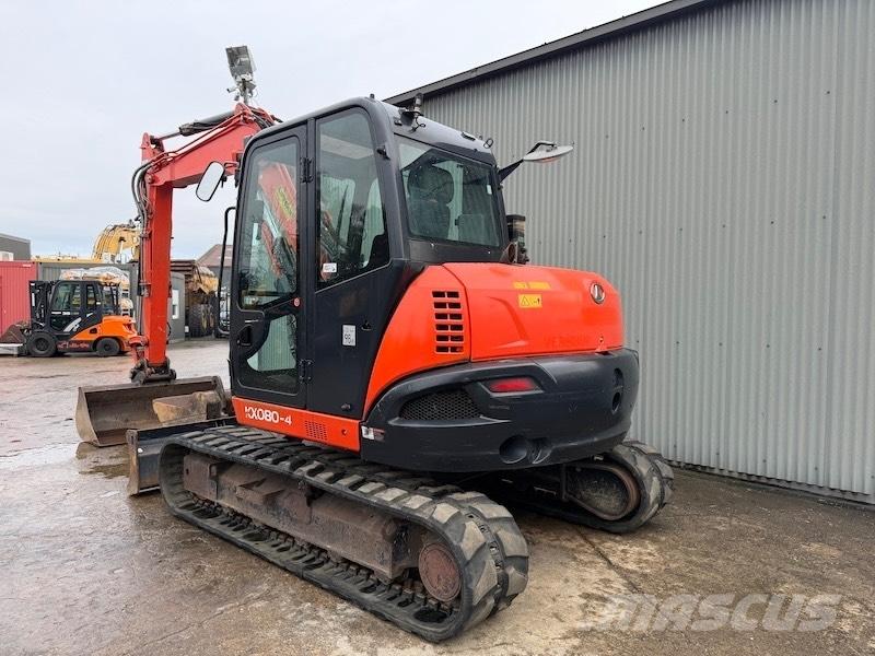 Kubota KX 080-4 Közepes (midi) kotrók 7 t - 12 t
