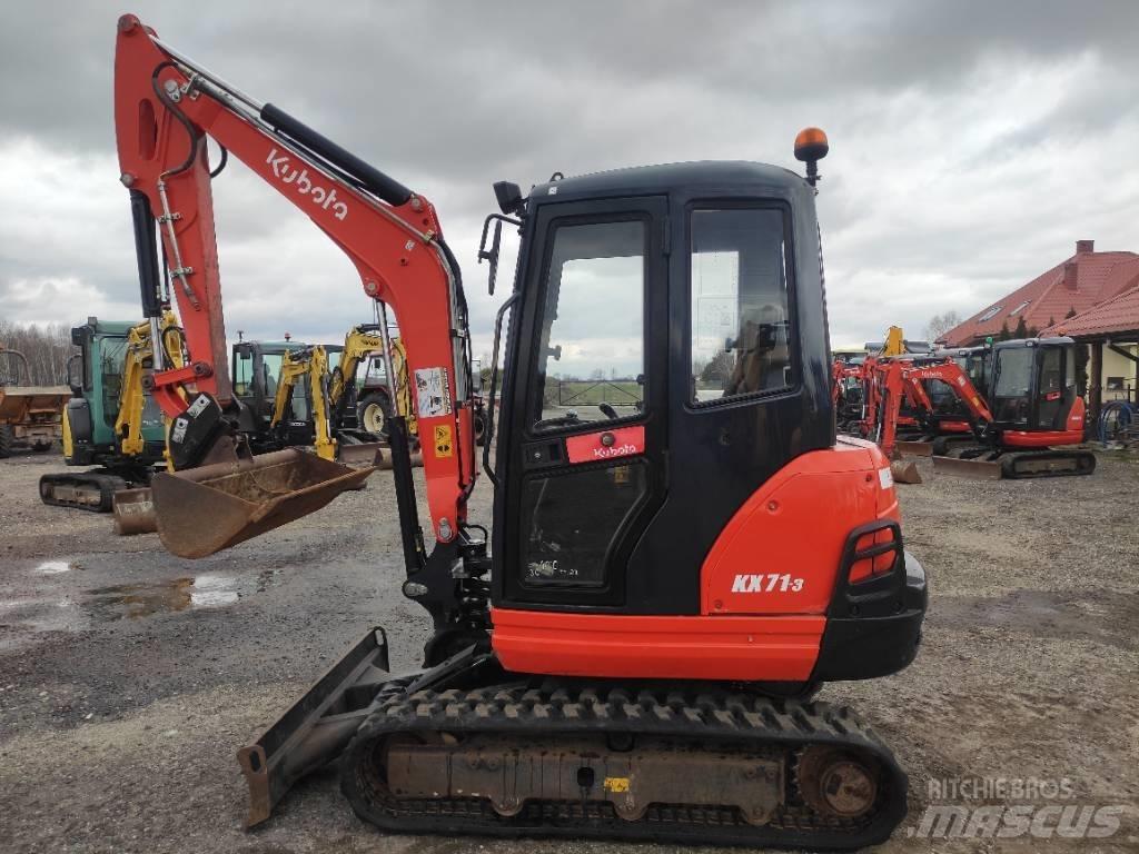 Kubota KX 71-3 Mini kotrók < 7t