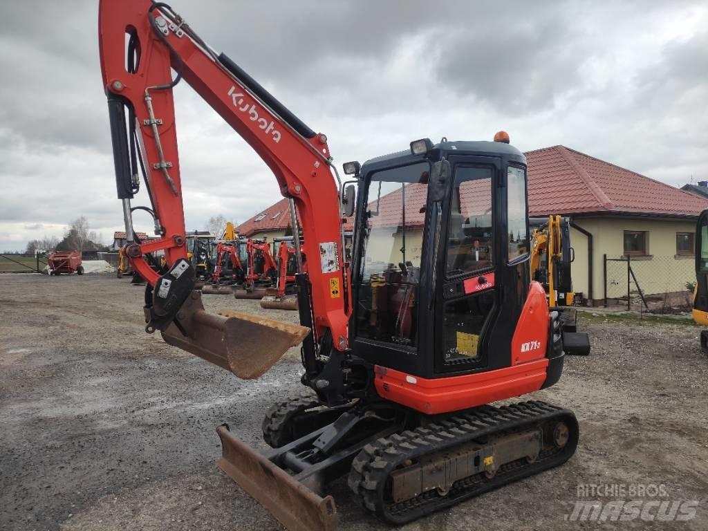 Kubota KX 71-3 Mini kotrók < 7t