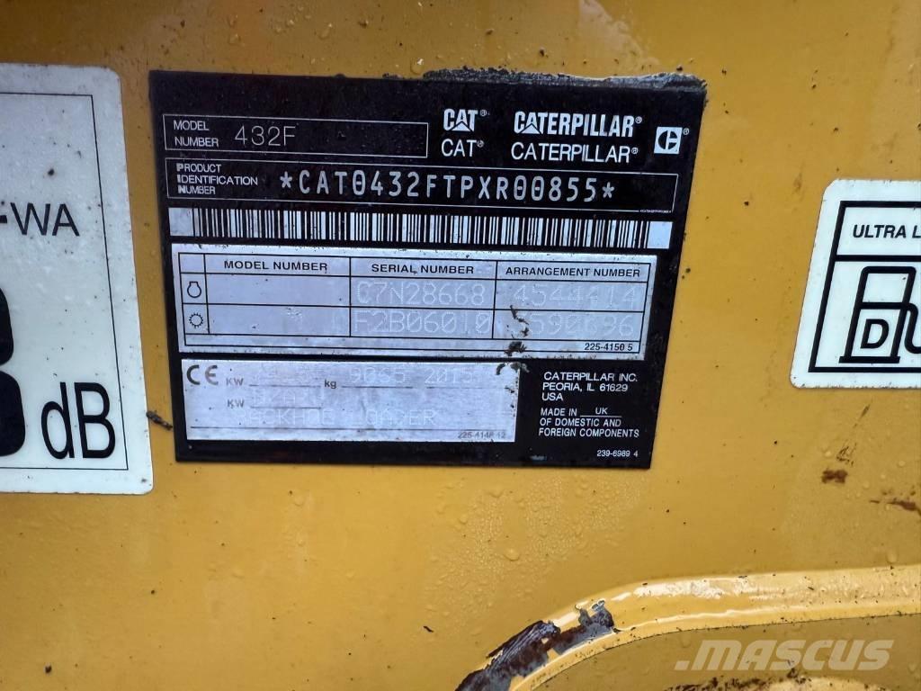 CAT 432 F Kotrórakodók