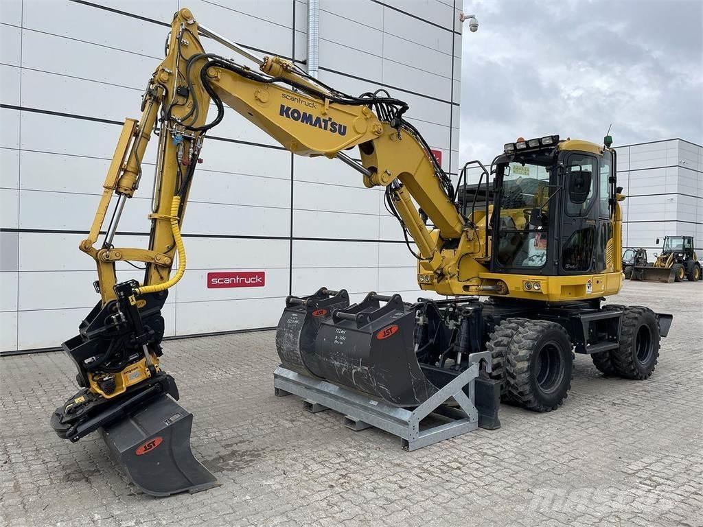 Komatsu PW118MR-11 Gumikerekes kotrók