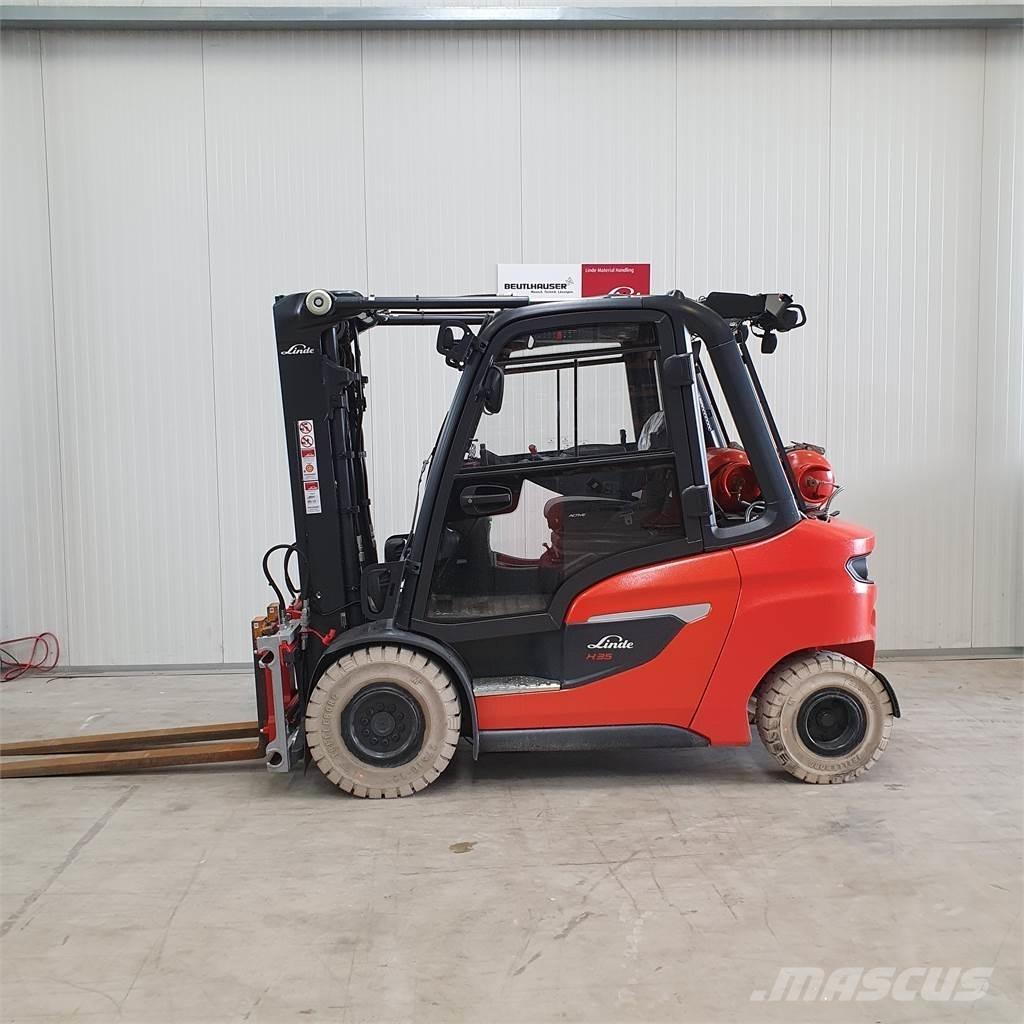 Linde H35T Gázüzemű targoncák