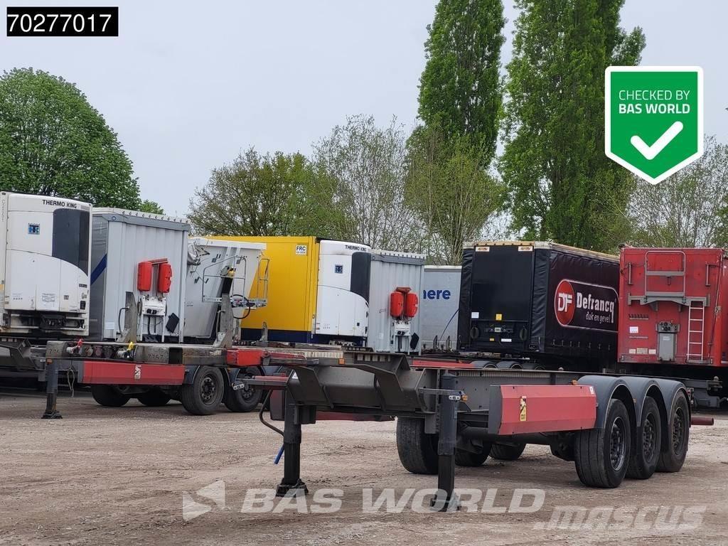 Van Hool 3 axles Konténerkeret / Konténeremelő félpótkocsik