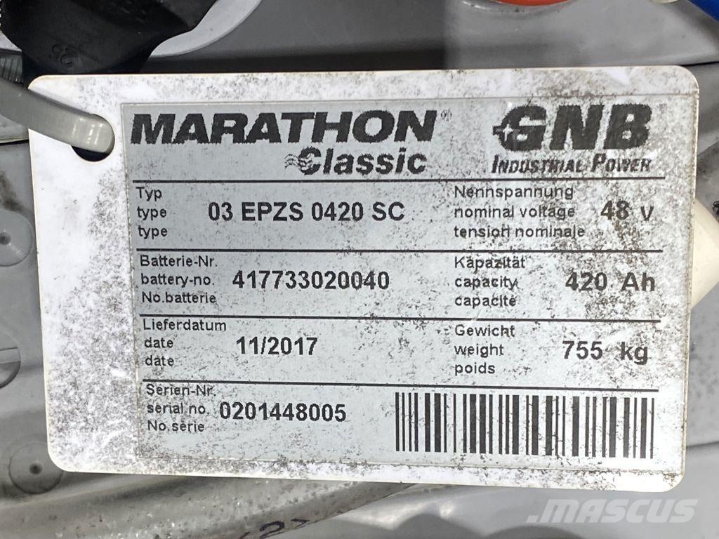 Linde R10B-01 Tolóoszlopos targonca