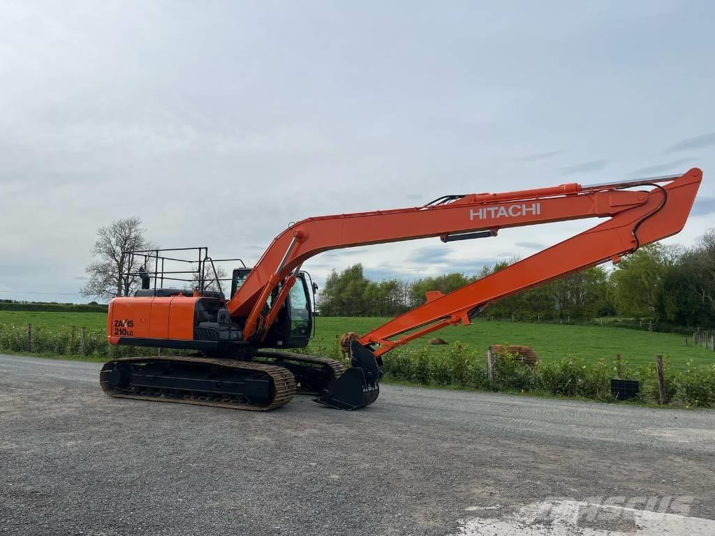 Hitachi Zaxis 210 LC Hosszú gém kotrók