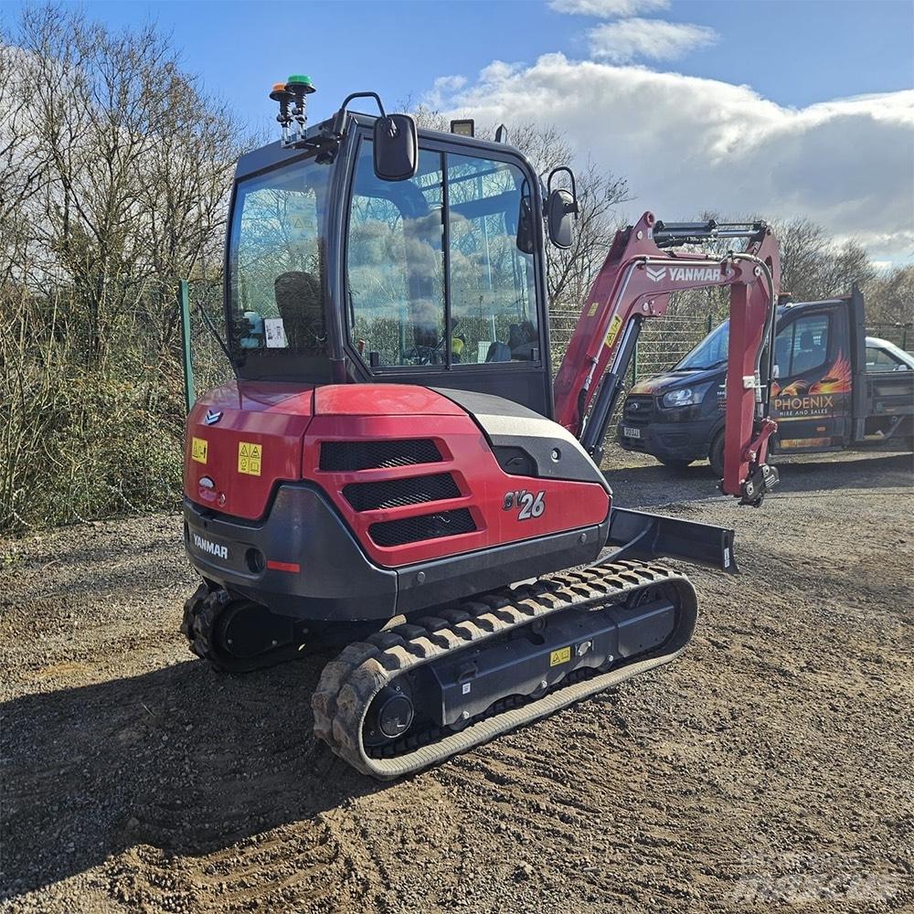 Yanmar SV 26 Mini kotrók < 7t
