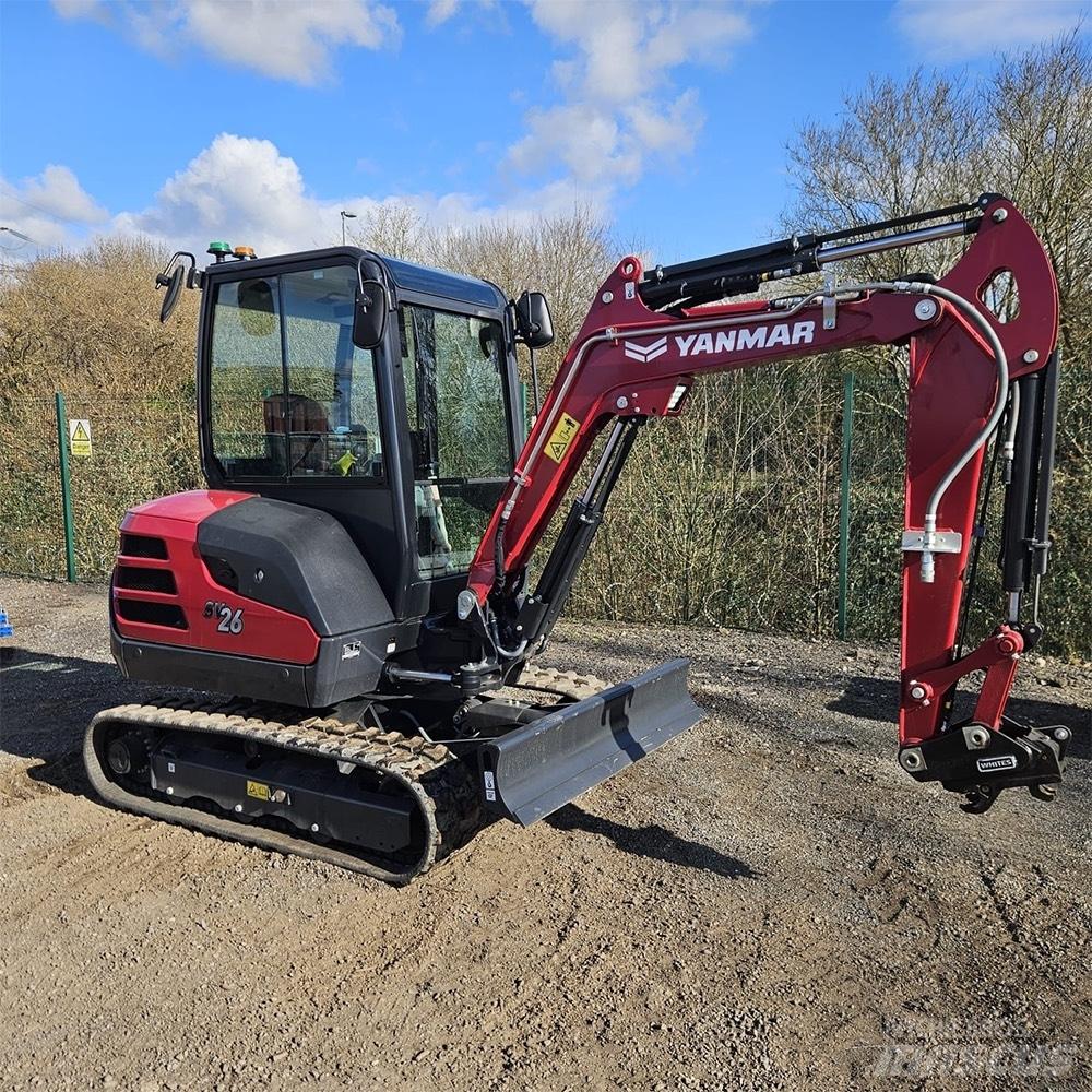 Yanmar SV 26 Mini kotrók < 7t