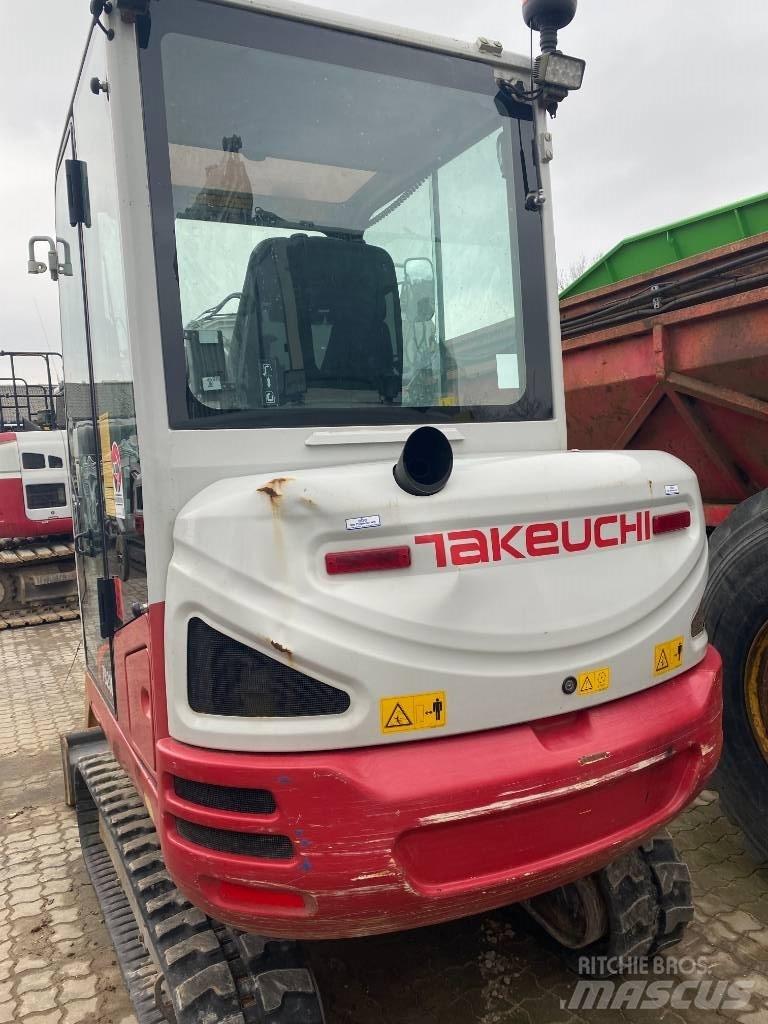 Takeuchi TB230 Mini kotrók < 7t