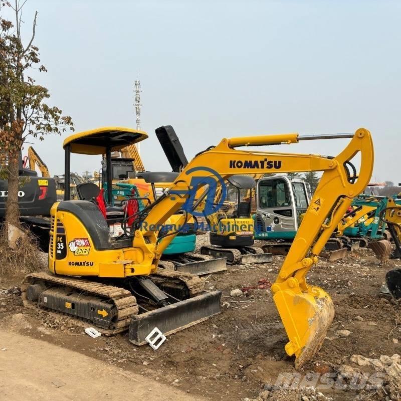 Komatsu PC35MR Mini kotrók < 7t