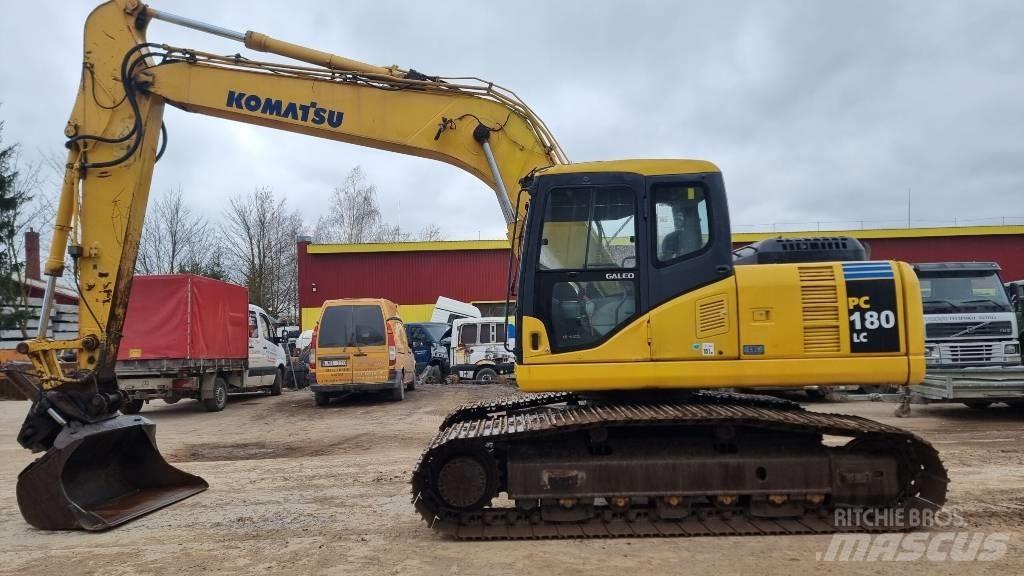 Komatsu PC180 LC-7EO Lánctalpas kotrók