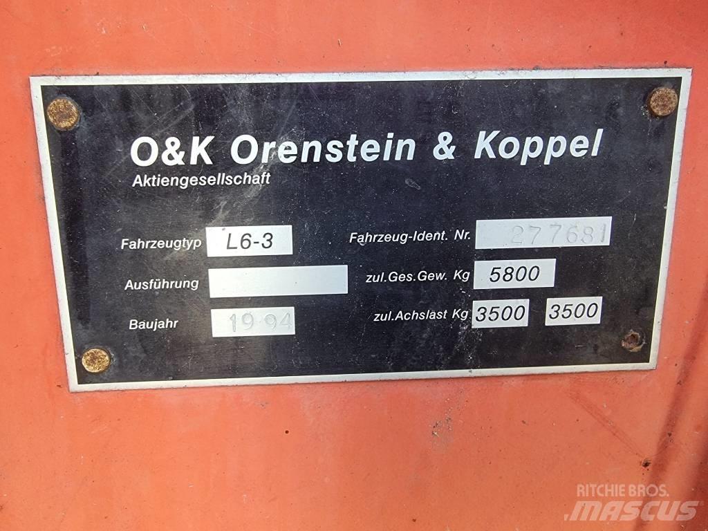O&K L 6 Gumikerekes homlokrakodók