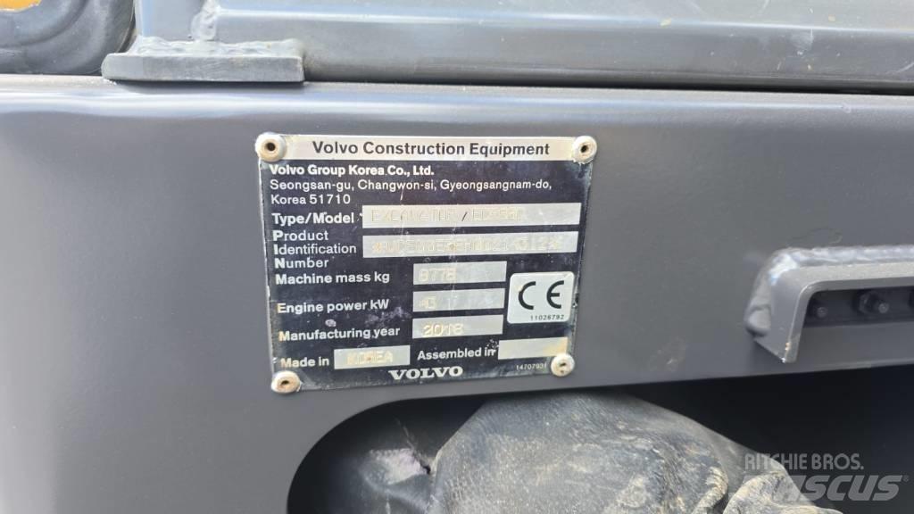 Volvo ECR 88 D Közepes (midi) kotrók 7 t - 12 t