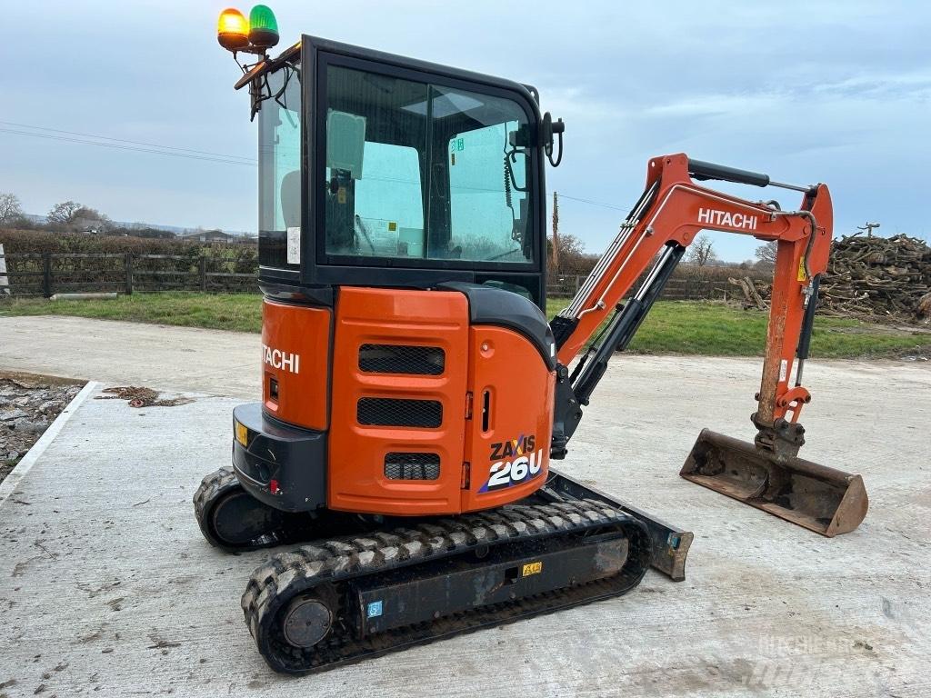 Hitachi ZX 26 U-6 Mini kotrók < 7t