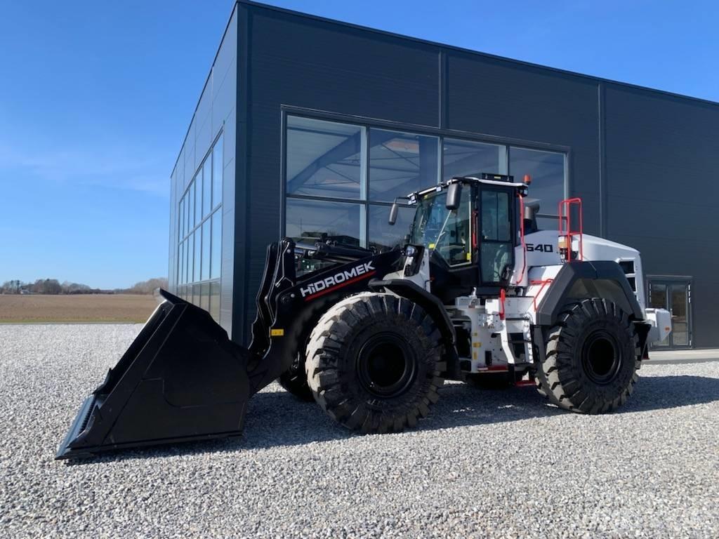 Hidromek HMK 640 WL Gumikerekes homlokrakodók