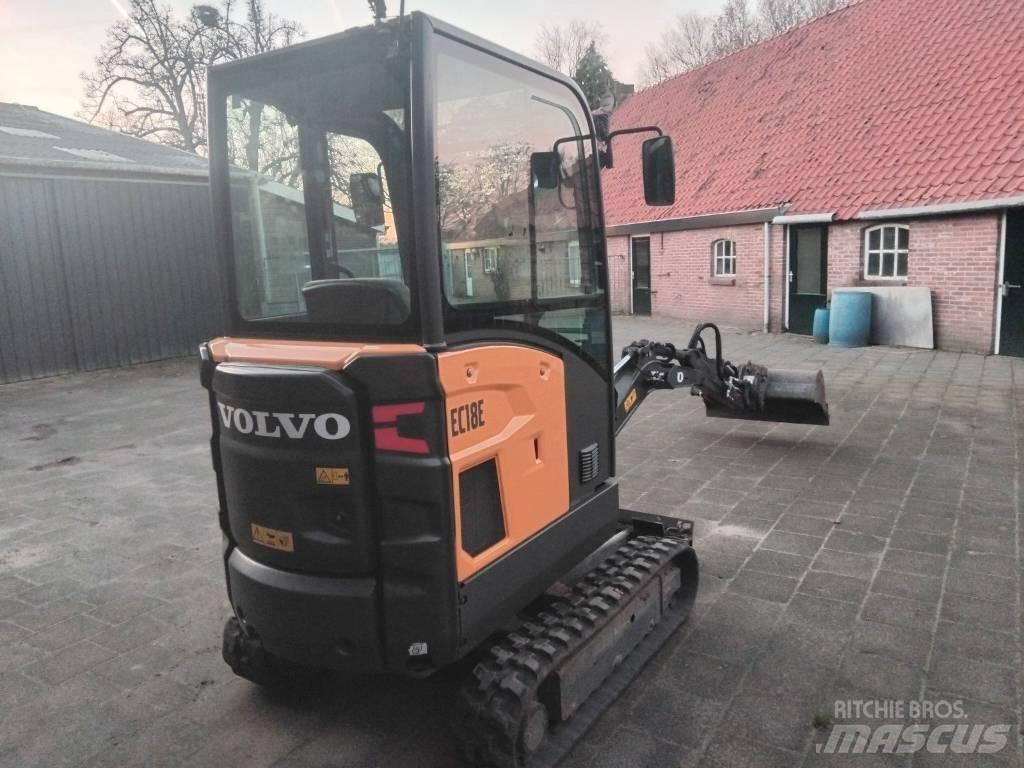 Volvo EC 18 E Mini kotrók < 7t