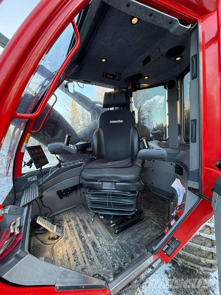 Komatsu 901 XC Betakarítók