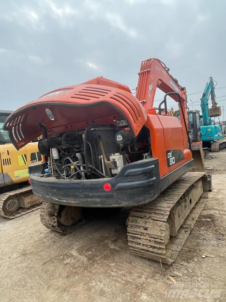 Doosan DX80 Mini kotrók < 7t