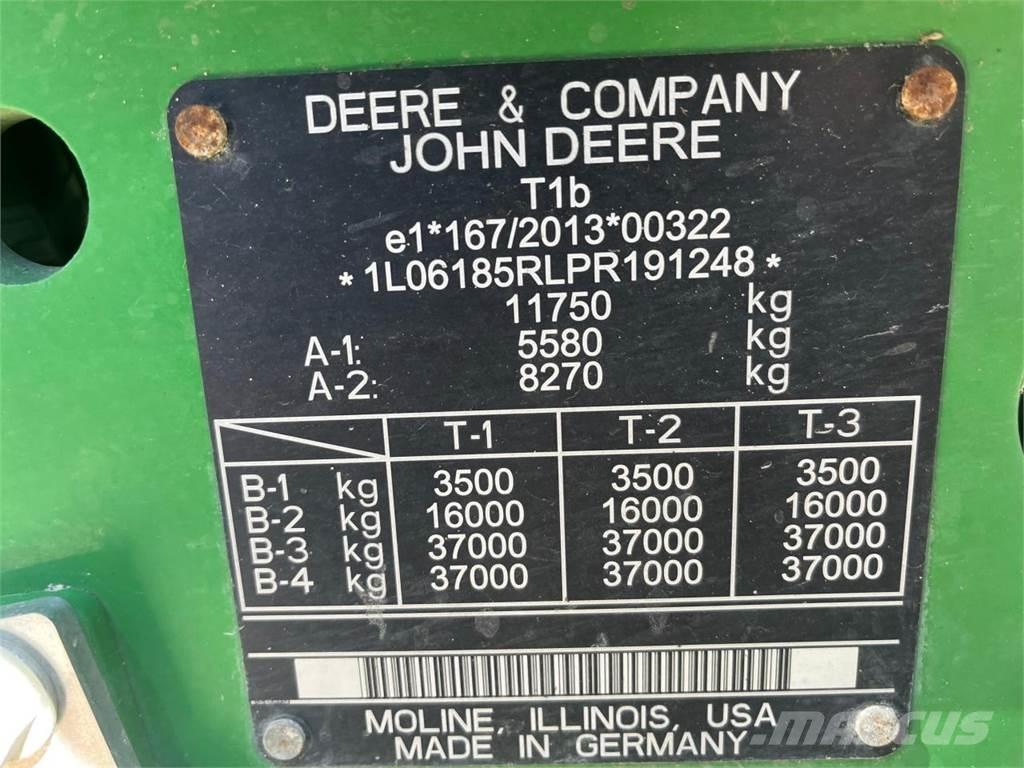 John Deere 6R 185 Traktorok