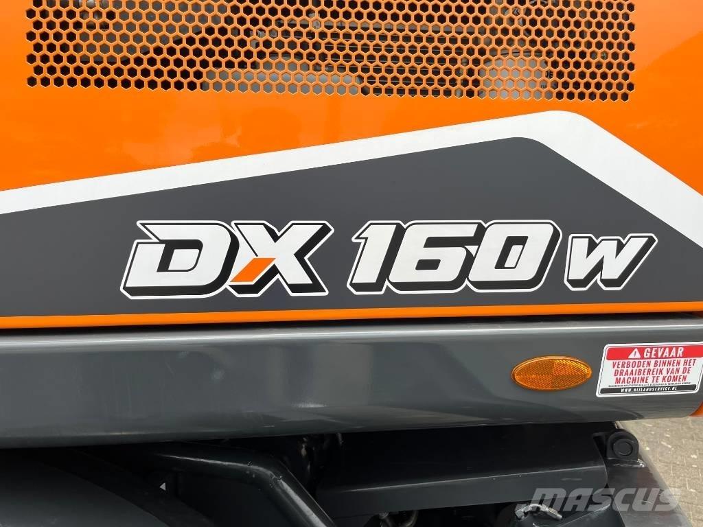 Develon DX 160 W-7 Gumikerekes kotrók