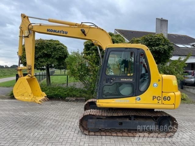 Komatsu PC60-5 Lánctalpas kotrók