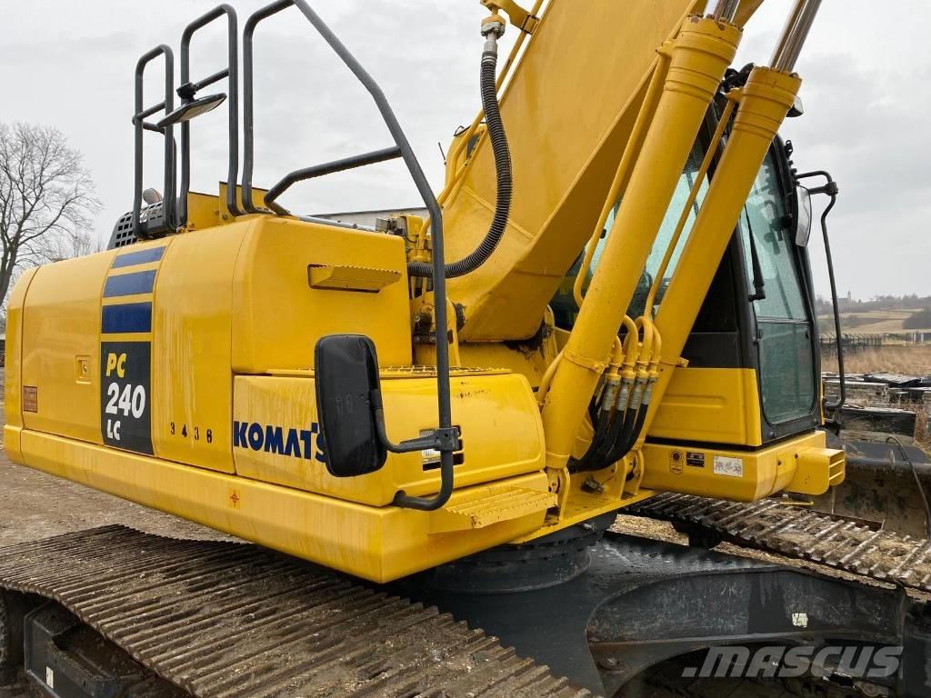 Komatsu PC 240 LC Hosszú gém kotrók