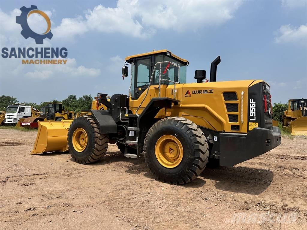 SDLG L 956 F Gumikerekes homlokrakodók