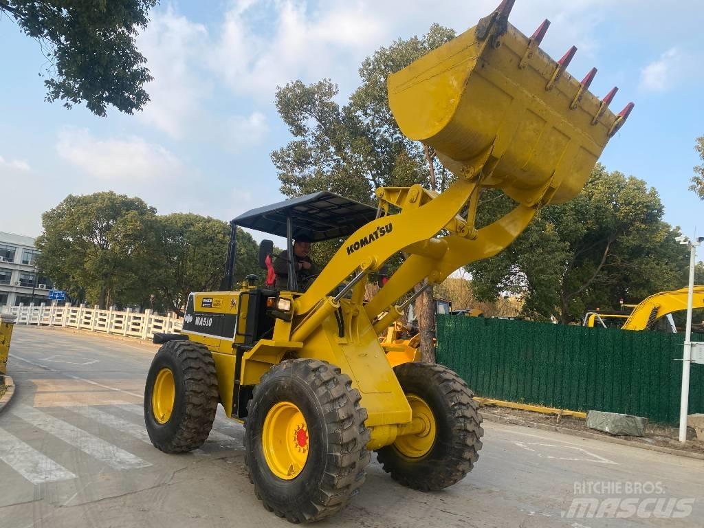 Komatsu WA 510 Gumikerekes homlokrakodók