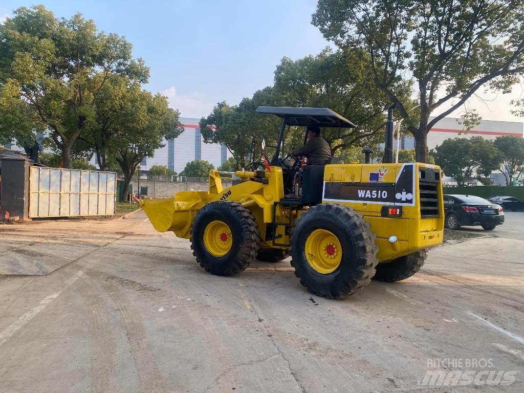 Komatsu WA 510 Gumikerekes homlokrakodók