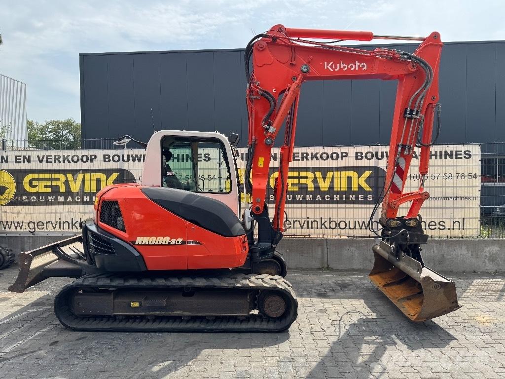 Kubota KX 080-3 A Közepes (midi) kotrók 7 t - 12 t