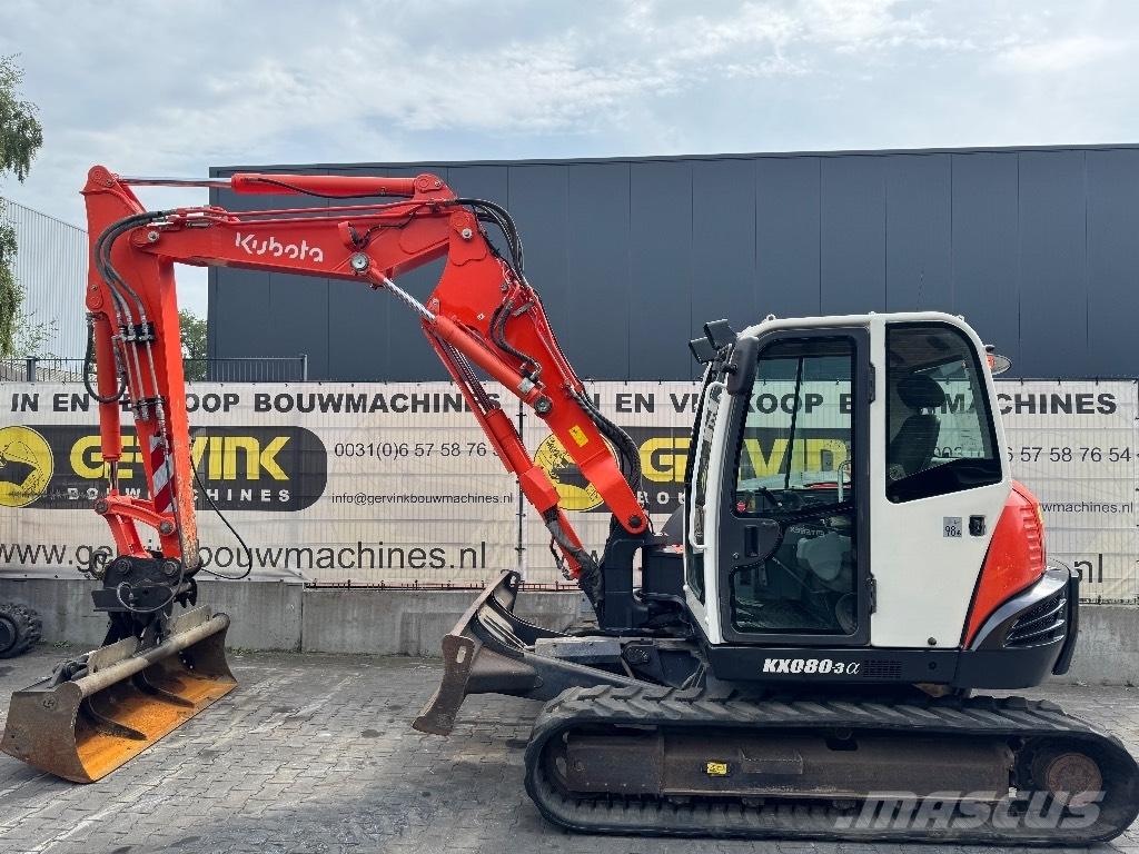 Kubota KX 080-3 A Közepes (midi) kotrók 7 t - 12 t