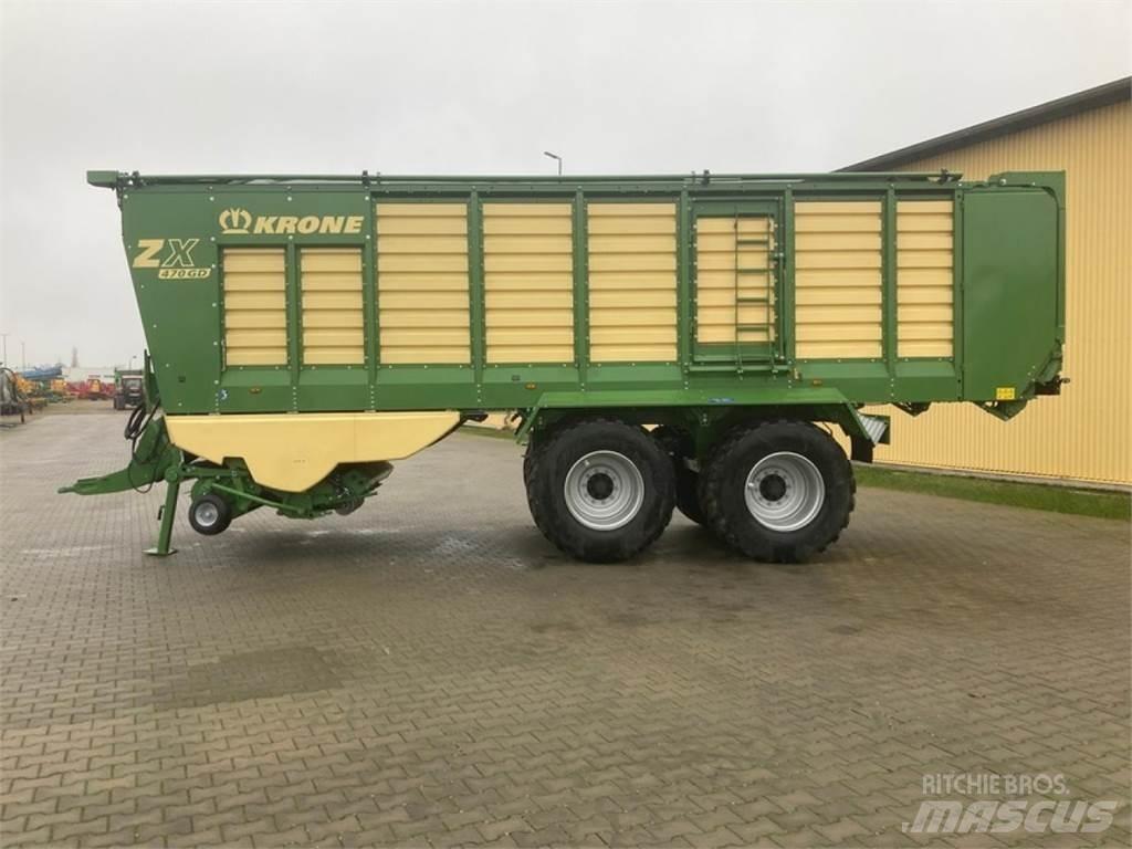 Krone ZX470GD Önrakodó pótkocsik