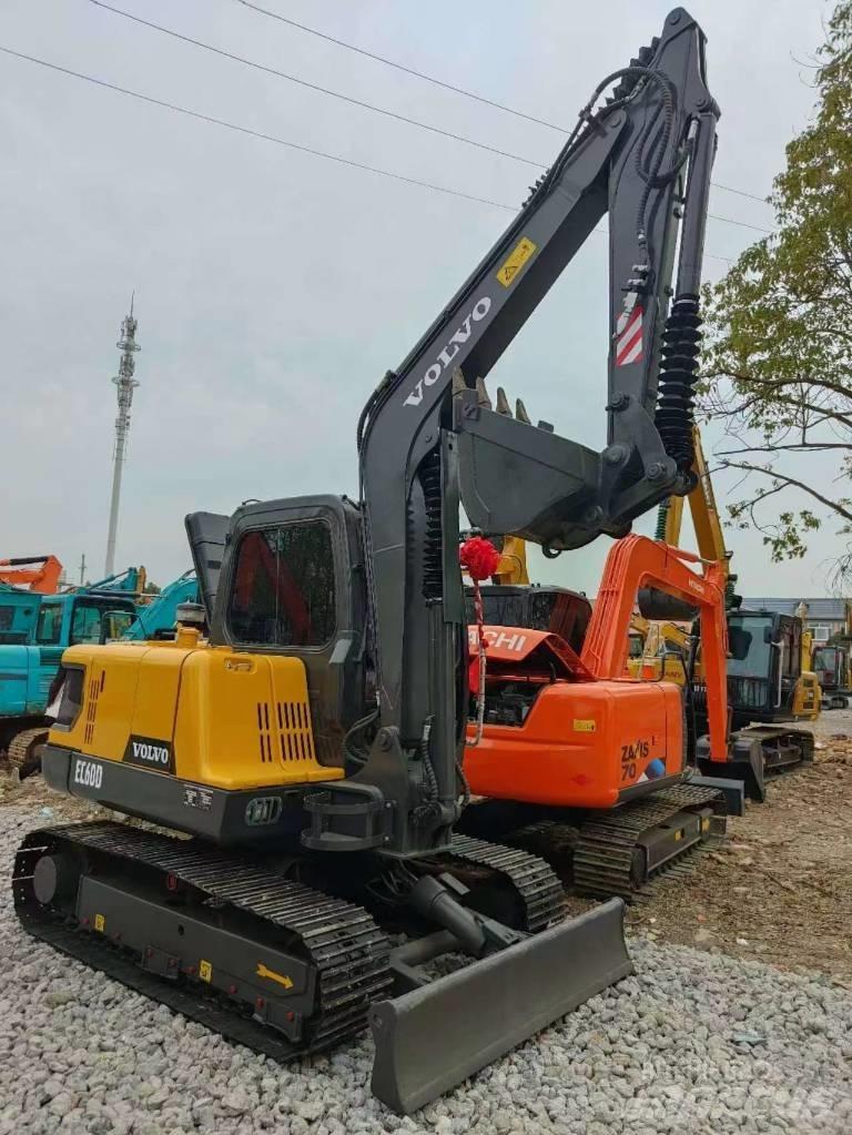 Volvo EC55D Mini kotrók < 7t